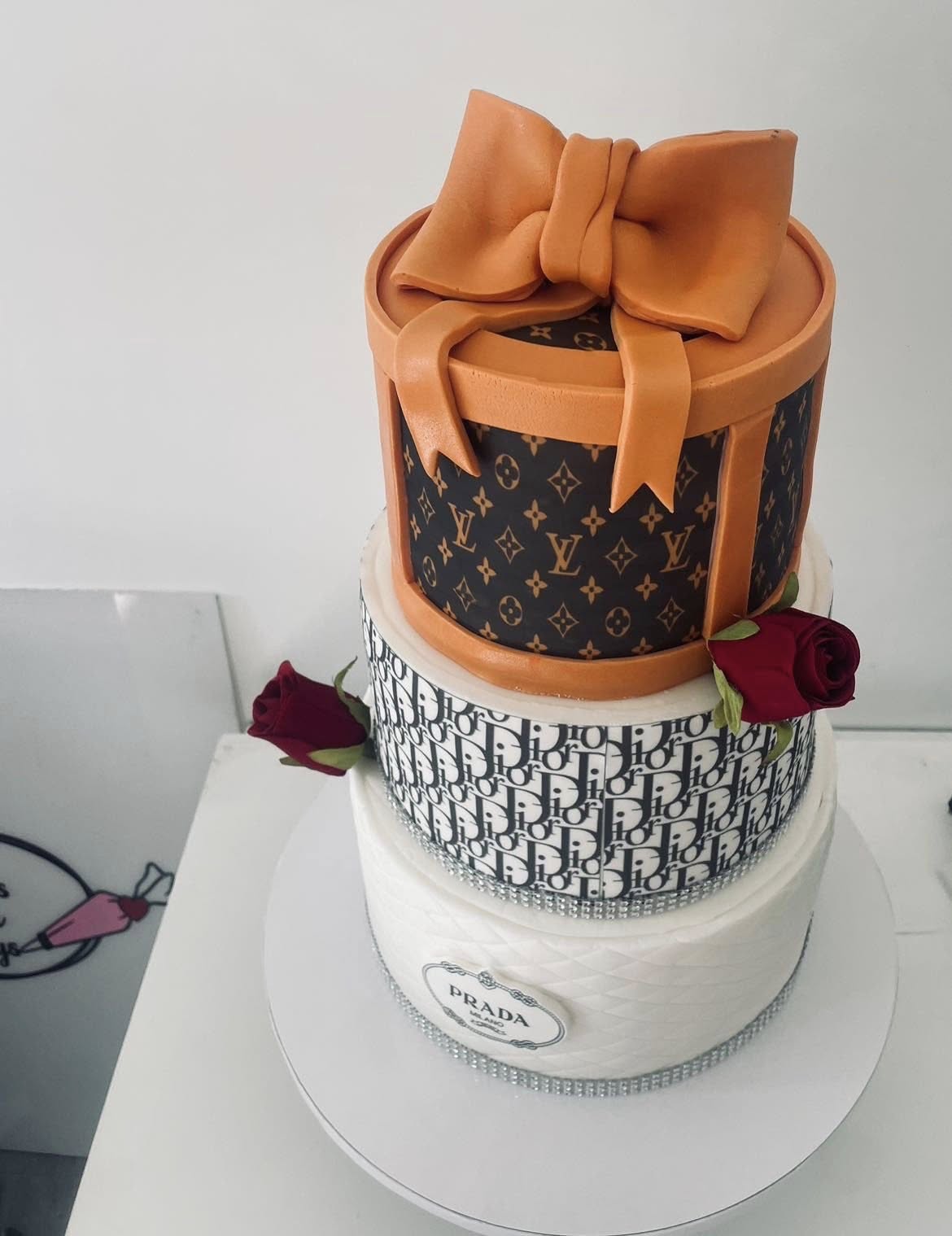 3 Tier Designer cake