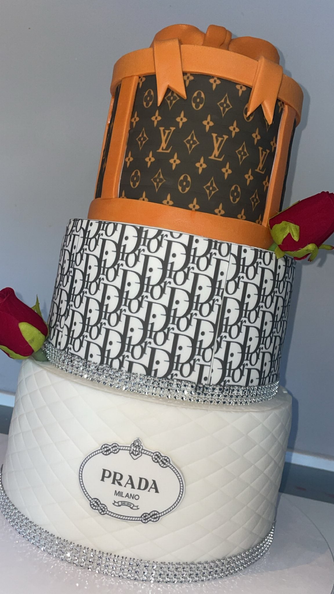 3 Tier Designer cake