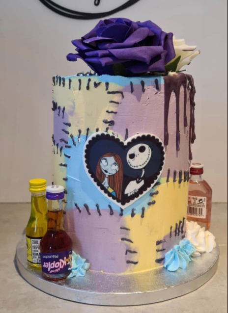The nightmare before christmas cake