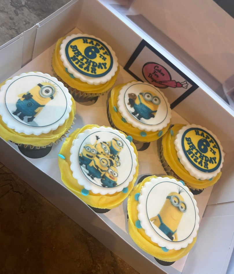 Minion Cupcakes