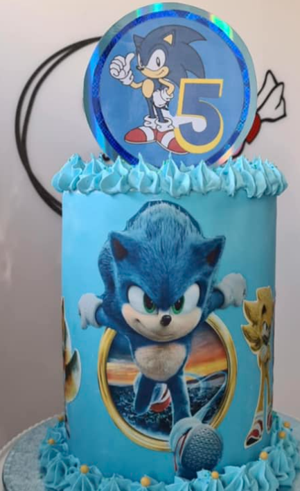 New Sonic Cake