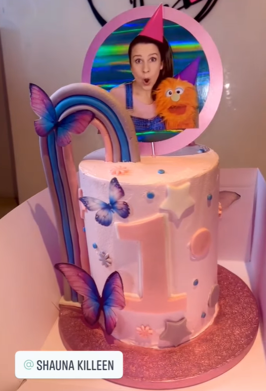 Miss Rachel Rainbow cake