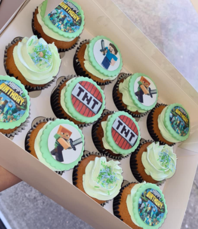 Minecraft Cupcakes