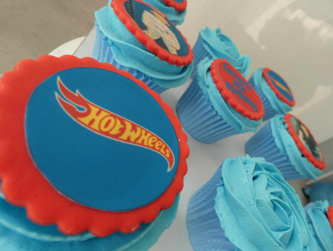 Hot Wheels Cupcakes