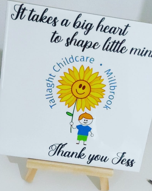 Personalised Glass Tile Image