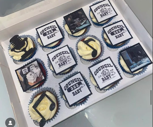 Personalised Cupcake Toppers