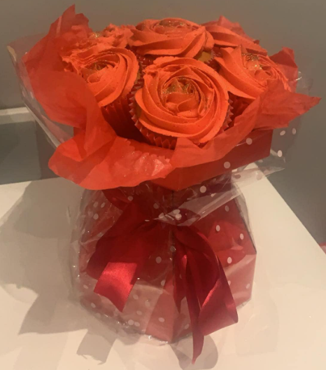 Bouquet of cupcake flowers