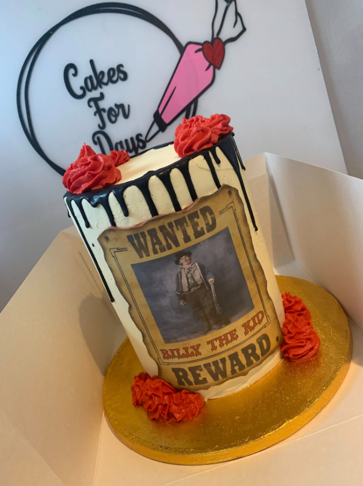 Billy the kid cake