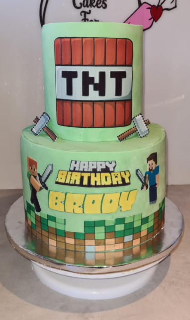 Minecraft Cake