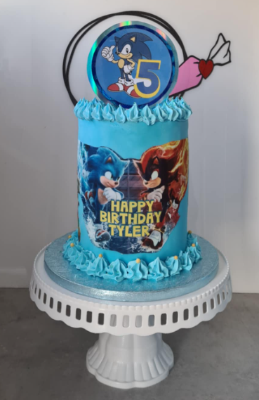 New Sonic Cake