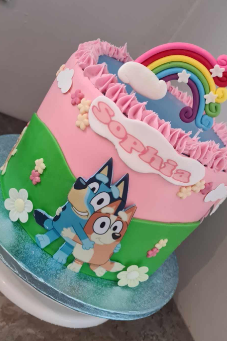 Bluey Cake