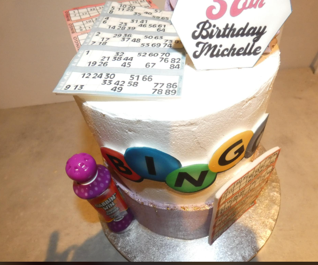 Bingo Cake