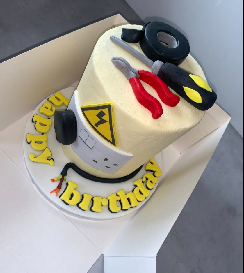Electrician Cake