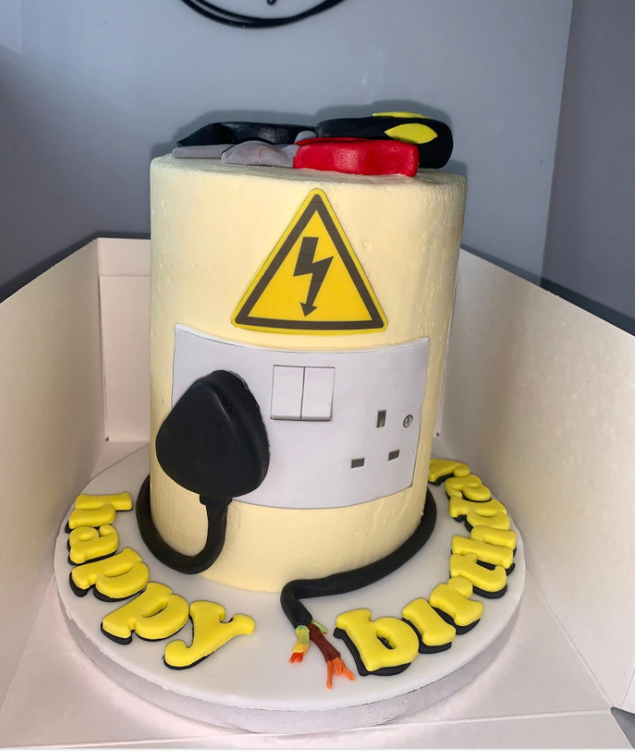 Electrician Cake