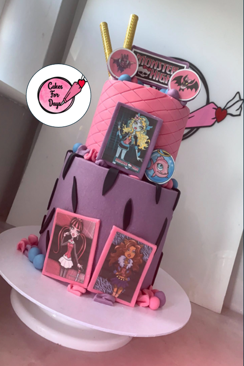 Monster - High cake