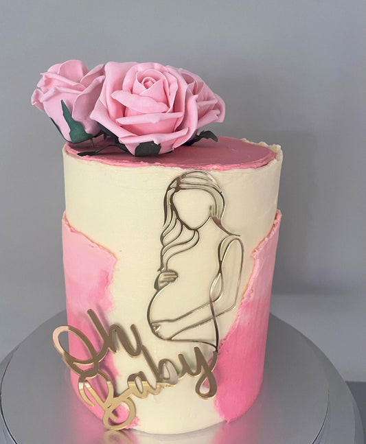 Baby shower cake